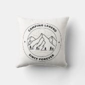 キャンプ伝説が永遠に クッション (裏面)