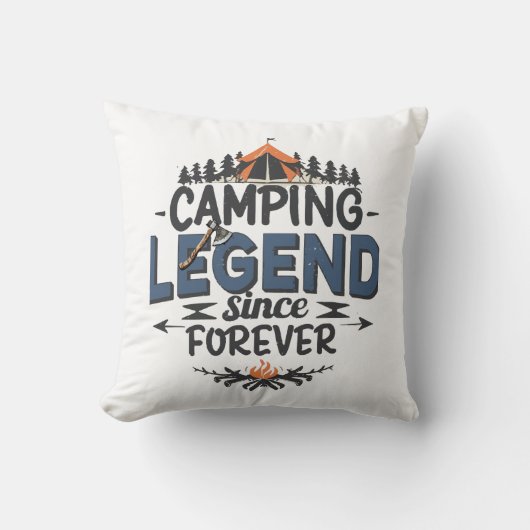 キャンプ伝説が永遠に クッション (正面)