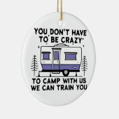 キャンプ伝説が永遠に セラミックオーナメント (右)