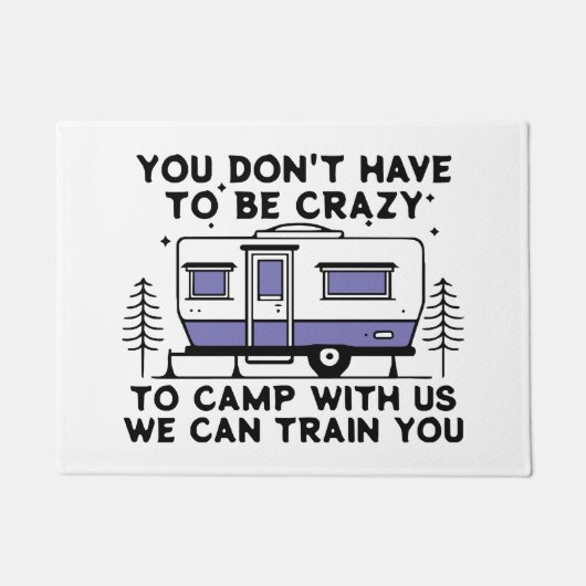 キャンプ伝説が永遠に ドアマット (正面)