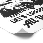 キャンプ場で起こること ポスター (角)