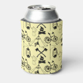 キャンプ場に行こう 缶クーラー (缶裏面)