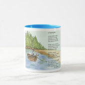 キャンプ場のリスト マグカップ (中央)