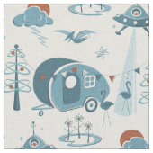 キャンプ場の侵略！ ファブリック (クローズアップ)