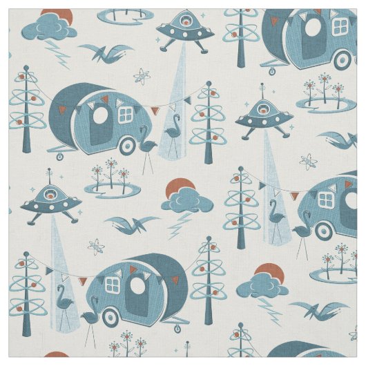 キャンプ場の侵略！ ファブリック (見本)