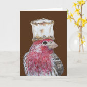 キャンプ場ビジターカード カード (黄色い花)