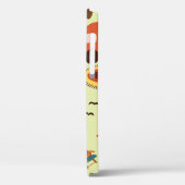 キャンプ場 – キャラバン、キャンプ用椅子、消防車 Case-Mate iPhoneケース (裏面 / 左)