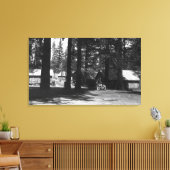 キャンプ場 キャンバスプリント (インサイチュ (リビング))