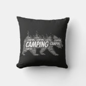 キャンプ場 クッション (正面)