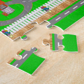 キャンプ場 ジグソーパズル (側面)