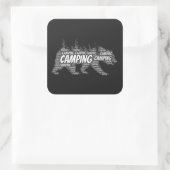 キャンプ場 スクエアシール (バッグ)