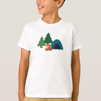キャンプ場 Tシャツ