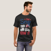 キャンプ好きRV面白いキャンパーギフト Tシャツ (正面フル)