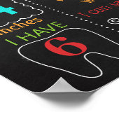 キャンプ屋外ファースト誕生日シャルボードサイン ポスター (角)