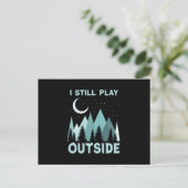 キャンプ引用文バケーション ポストカード (スタンド正面)