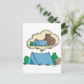 キャンプ想像 ポストカード (スタンド正面)