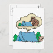 キャンプ想像 ポストカード (正面/裏面)