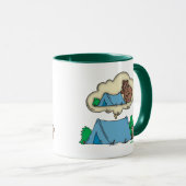 キャンプ想像 マグカップ (正面右)