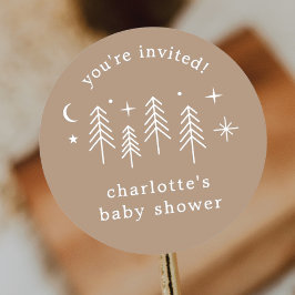 キャンプ招待されました ラウンドシール