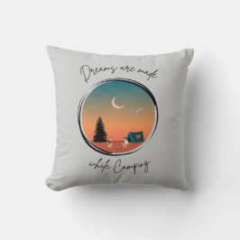 キャンプ枕で夢を作る クッション