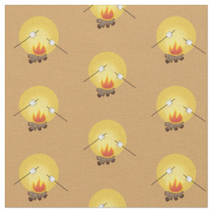 キャンプ焙煎マシュマロ ファブリック