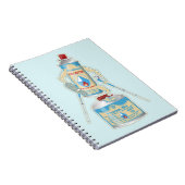 キャンプ用ガスカートリッジおもしろハイキング ノートブック (右側)