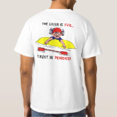 キャンプ用シャツ Tシャツ (裏面)