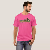 キャンプ用品を引っ張り出すのが嫌 Retro キャンピングカー Tシャツ (正面フル)