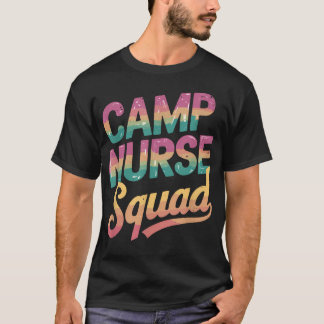 キャンプ看護チーム キャンプナーシング Tシャツ