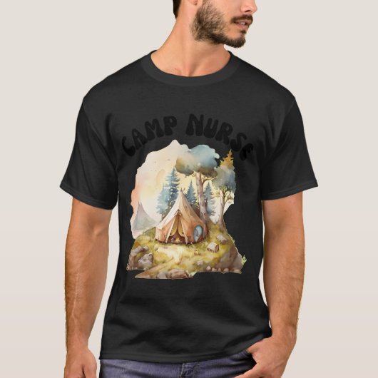 キャンプ看護婦家族 Tシャツ (正面)