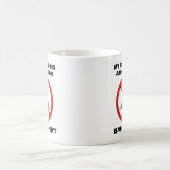 キャンプ禁止の面白いマグカップ コーヒーマグカップ (中央)