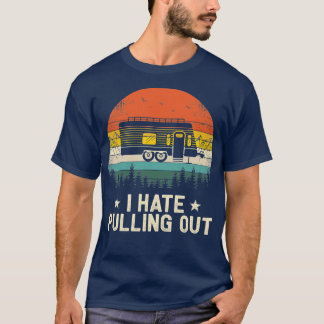 キャンプ私は引き出しヴィンテージキャンペールトラベルTを嫌い Tシャツ