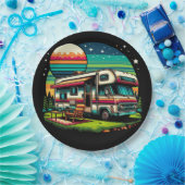 キャンプ紙プレート! ペーパープレート (パーティー)