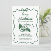 キャンプ素朴バチェロレッテグリーンボウの旅程3日 招待状 (スタンド正面)