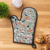 キャンプ自然素朴ハイキングアウトドア 鍋つかみ (トップダウン)