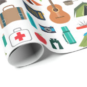 キャンプ装置 ラッピングペーパー (ロールコーナー)