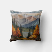 キャンプ装飾用クッション クッション (裏面)