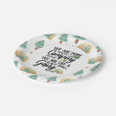 キャンプ集団紙プレート ペーパープレート (アングル)