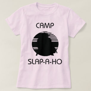 キャンプ非難Ho Tシャツ