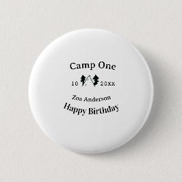 キャンプ1歳 誕生日 名前 日付 キャンプアドベンチャー 缶バッジ
