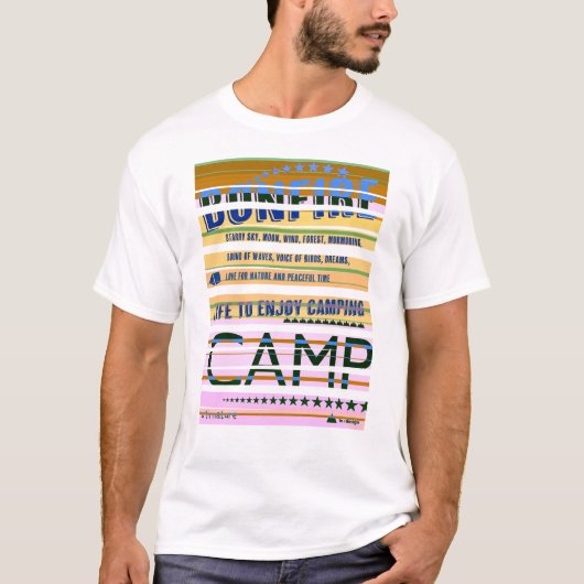 キャンプ2 Tシャツ (正面)
