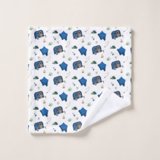 キャンプ ウォッシュタオル