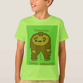 キャンプ・サスクワッチからのご挨拶 Tシャツ