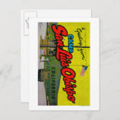 キャンプ サン ルイス オビスポ, カリフォルニア ポストカード (正面/裏面)