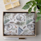 キャンプ、ハイキング、アウトドア、自然をテーマ 薄葉紙 (ギフト)