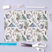 キャンプ、ハイキング、アウトドア、自然をテーマ 薄葉紙 (クラフト)