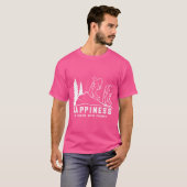 キャンプ ハイキング キャンプファイヤー 家族 Tシャツ (正面フル)