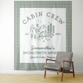 キャンプ・バチェロレッテ・ウィークエンド 山 タペストリー (インサイチュ)