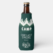 キャンプ・バチェロレッテ・パーソナライズド ボトルクーラー (ボトル正面)