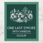 キャンプ・バチェロレッテ ワインラベル (シングルラベル)